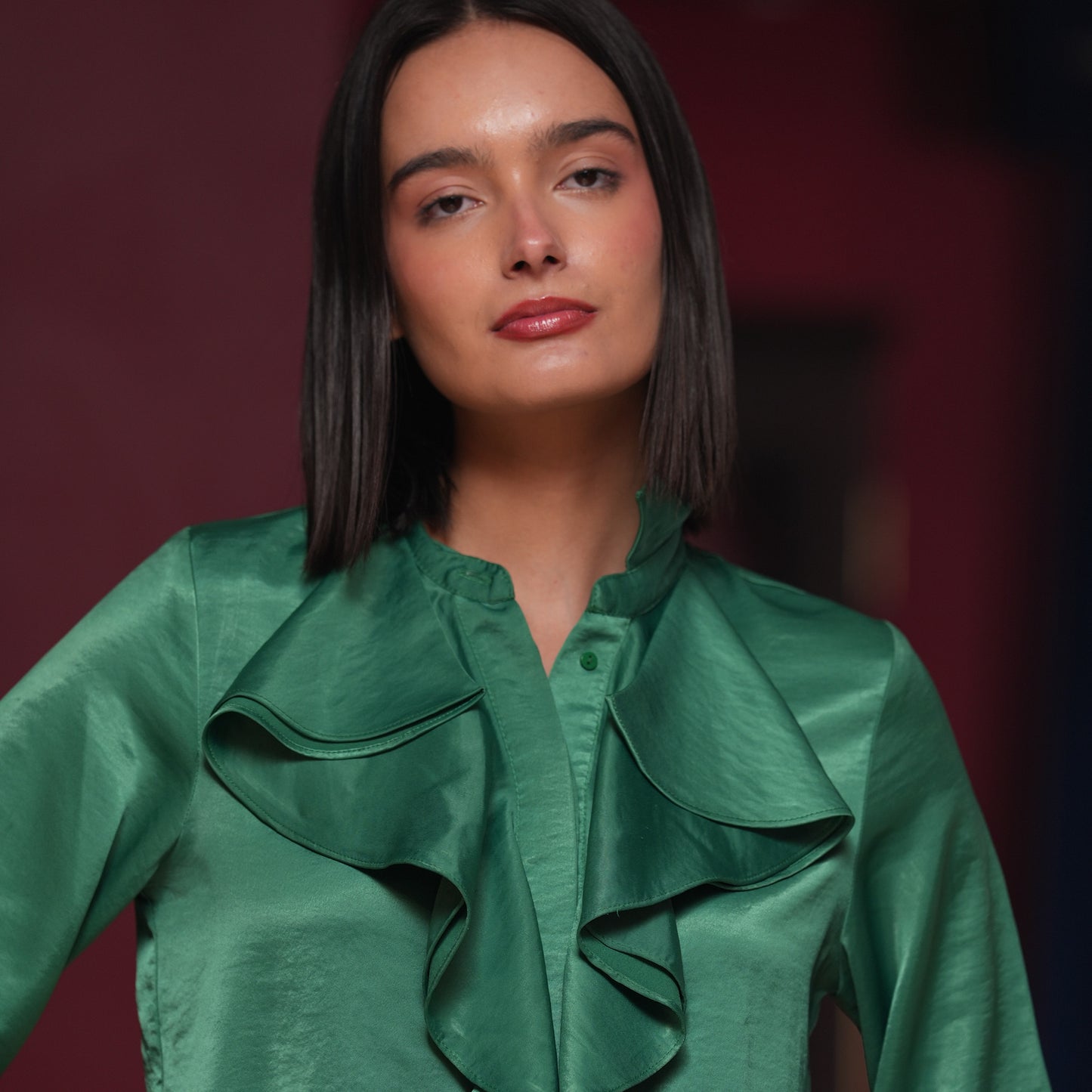 Ruffle Shirt
