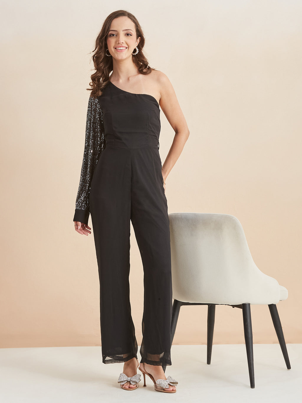 Solo One Shoulder Jumpsuit
