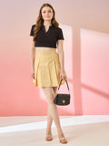 The Butter Yellow Mini Skirt