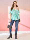 Bella Peplum Top