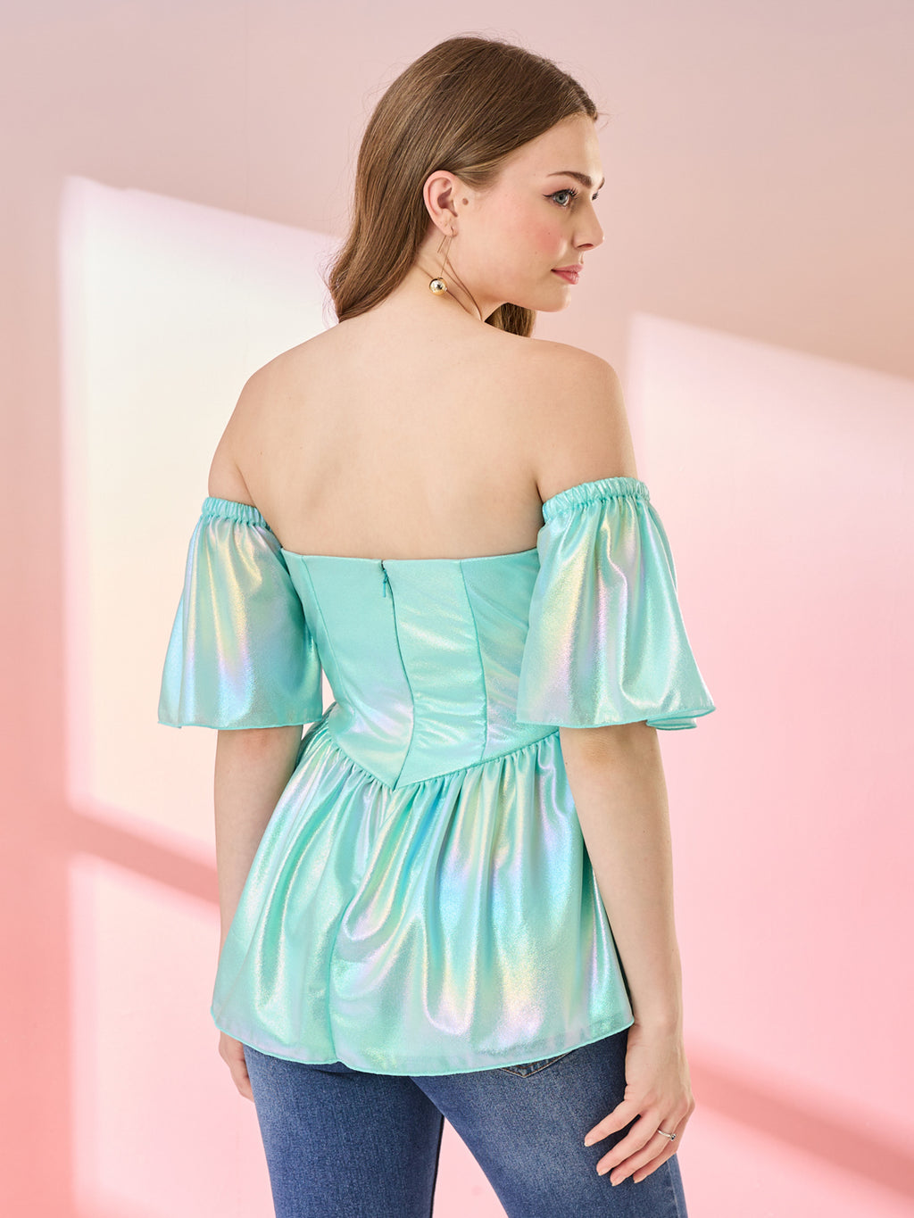 Bella Peplum Top