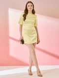 Satin T-shirt Mini