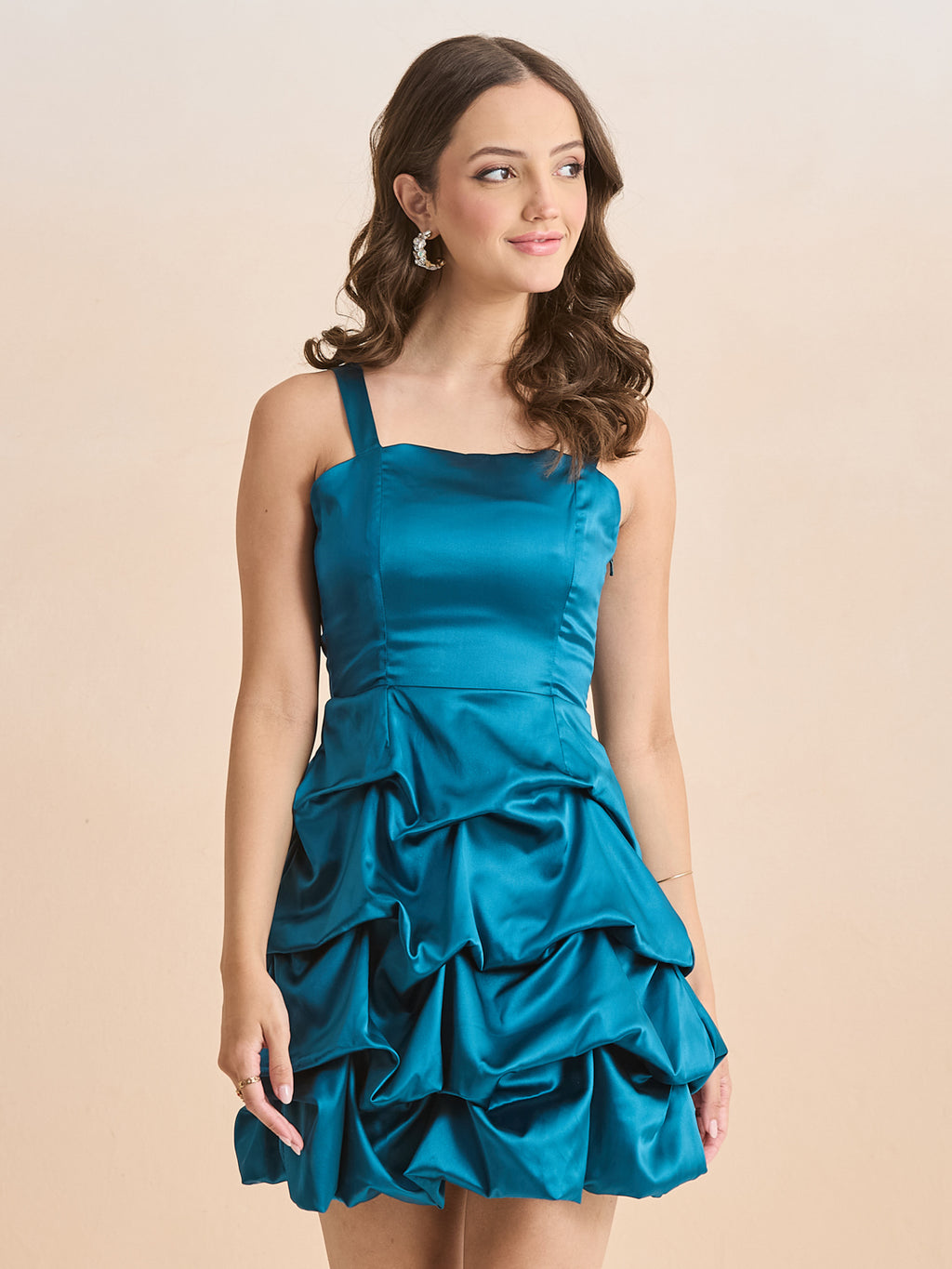 Vesper Bubble Hem Dress