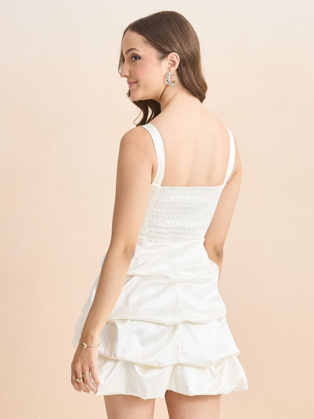 Vesper Bubble Hem Dress