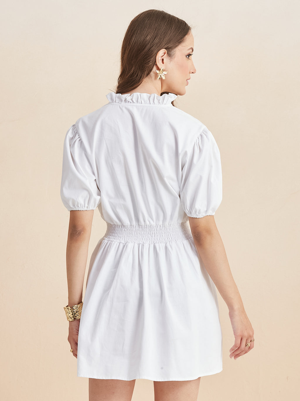 Muse Smocked Mini Dress