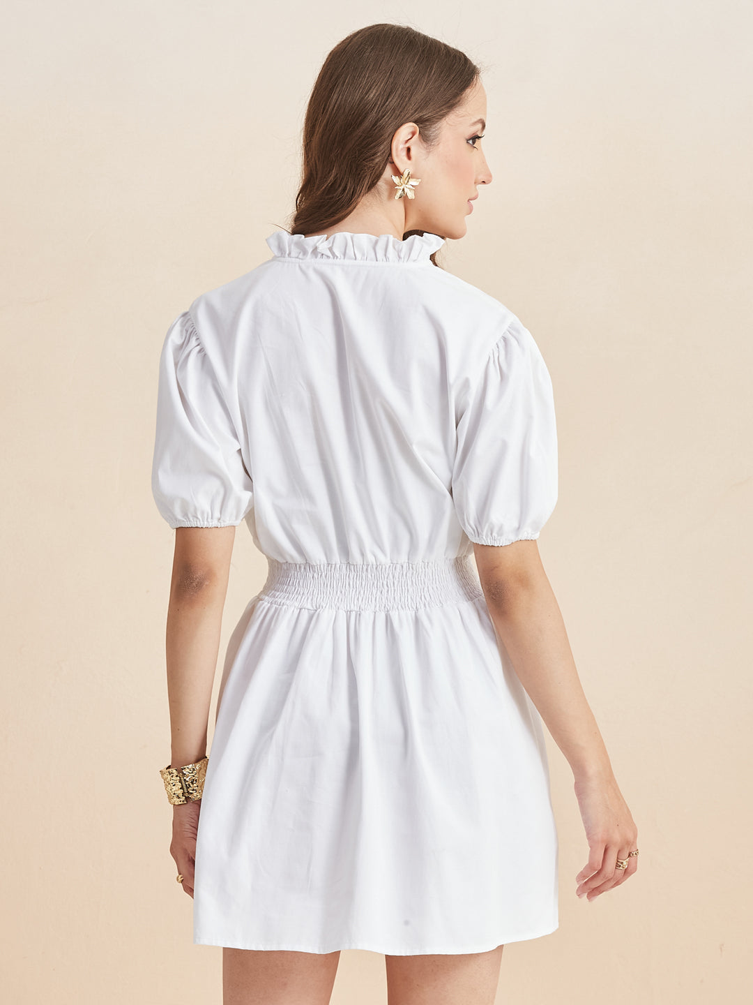 Muse Smocked Mini Dress