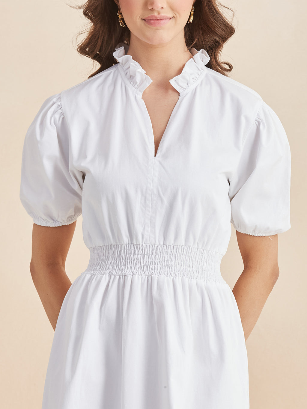 Muse Smocked Mini Dress