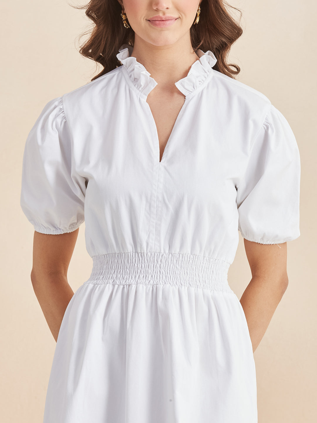 Muse Smocked Mini Dress