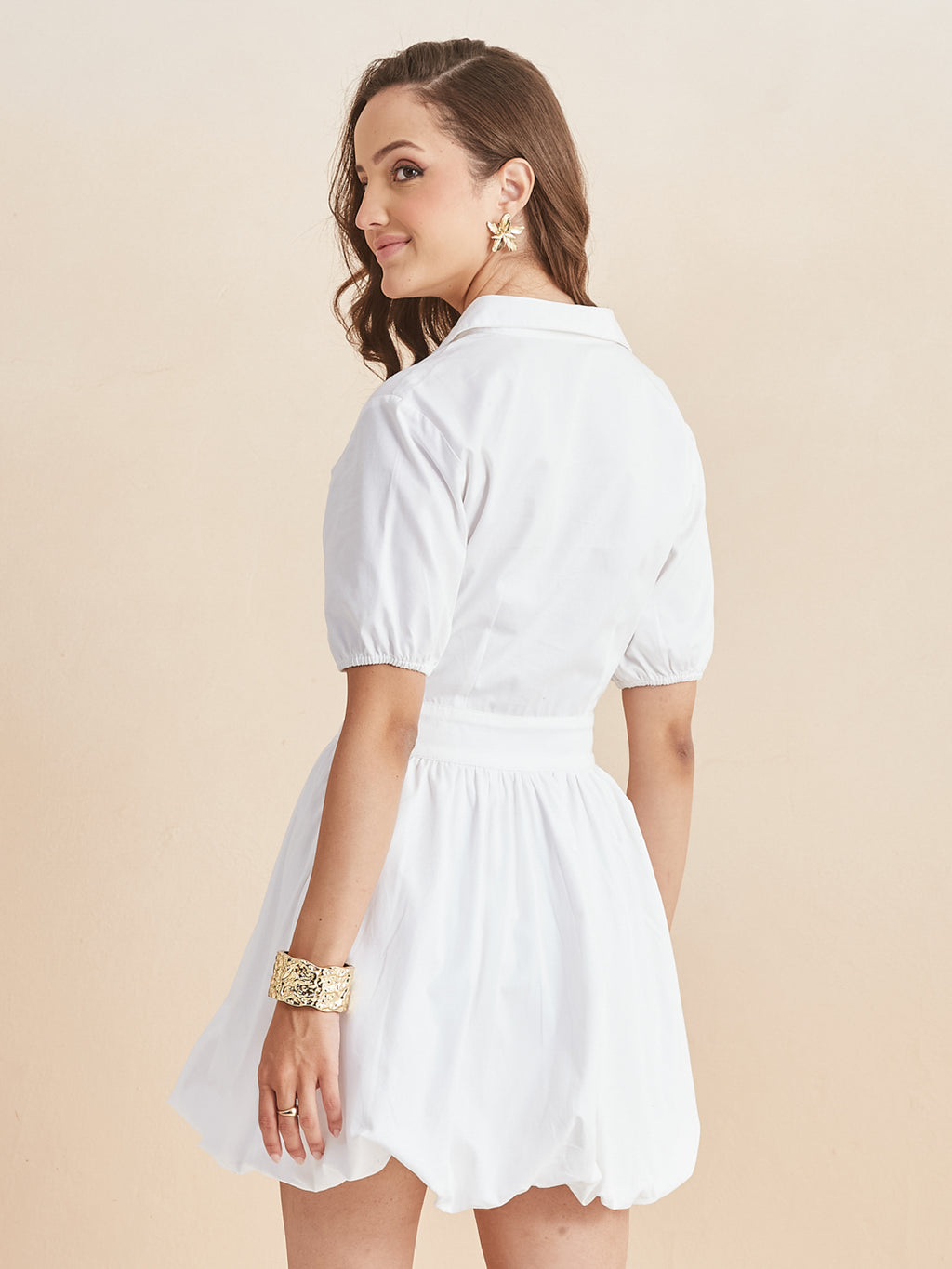 Darling Bubble Shirt Dress