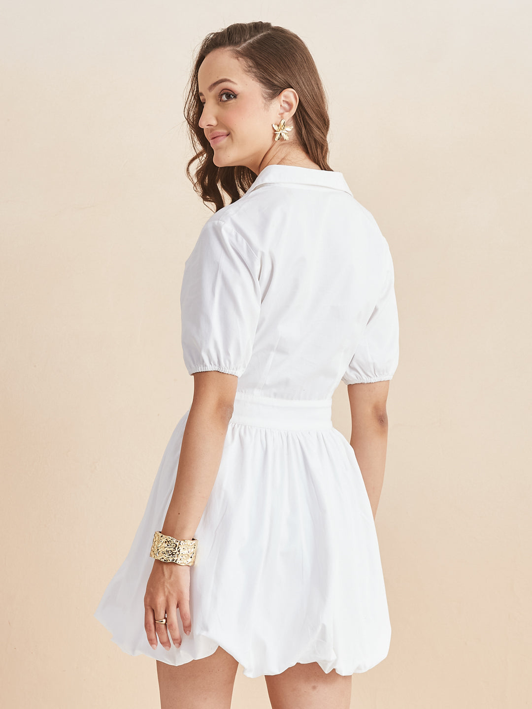 Darling Bubble Shirt Dress