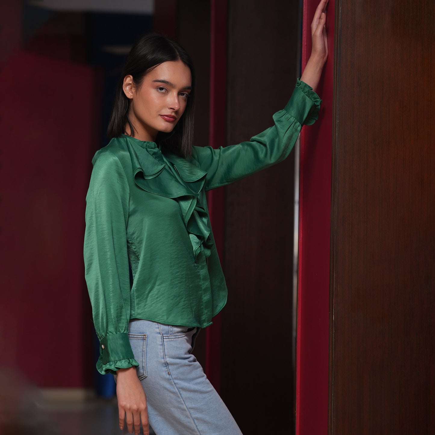 Ruffle Shirt