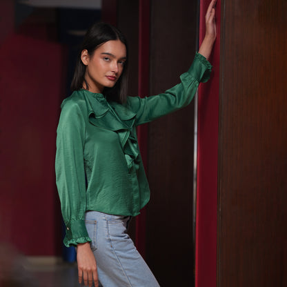 Ruffle Shirt