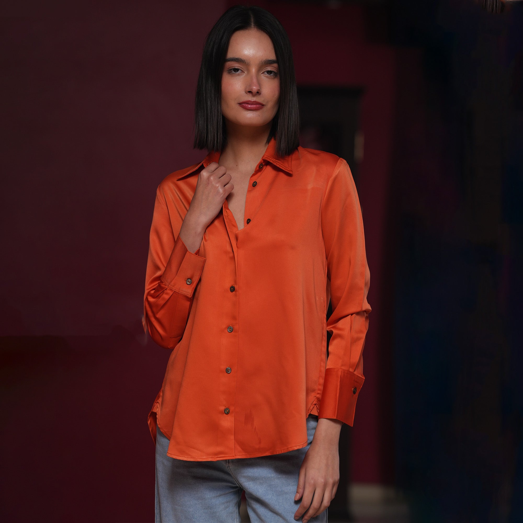 Satin Shirt