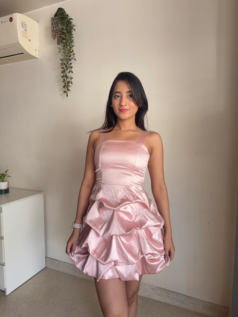 Bubble Hem Dress
