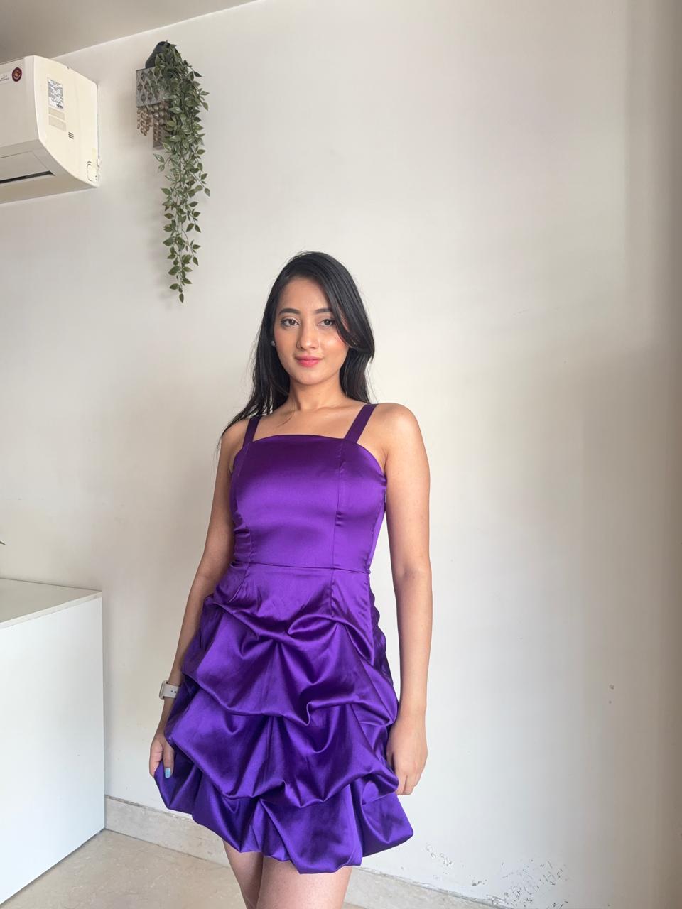 Bubble Hem Dress