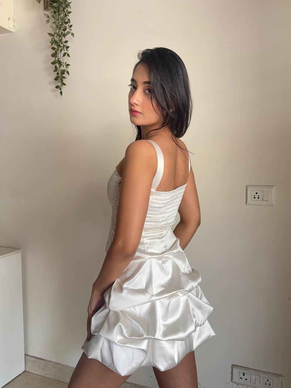 Bubble Hem Dress