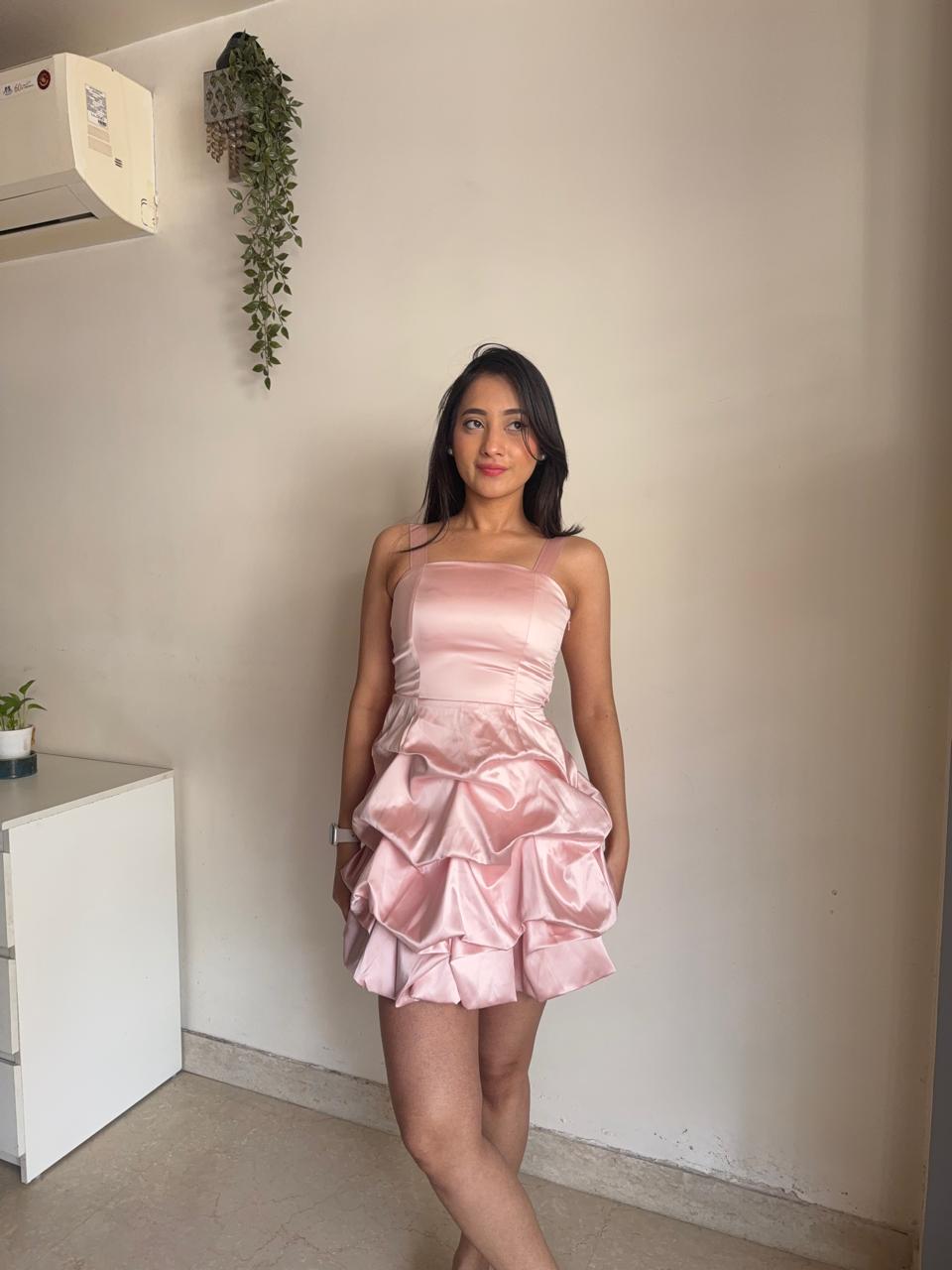 Bubble Hem Dress