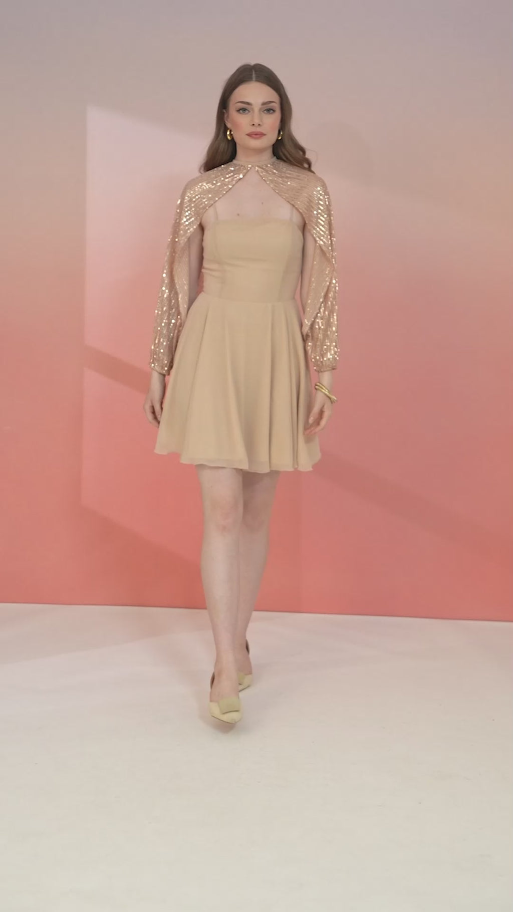 Stardust Cape Dress
