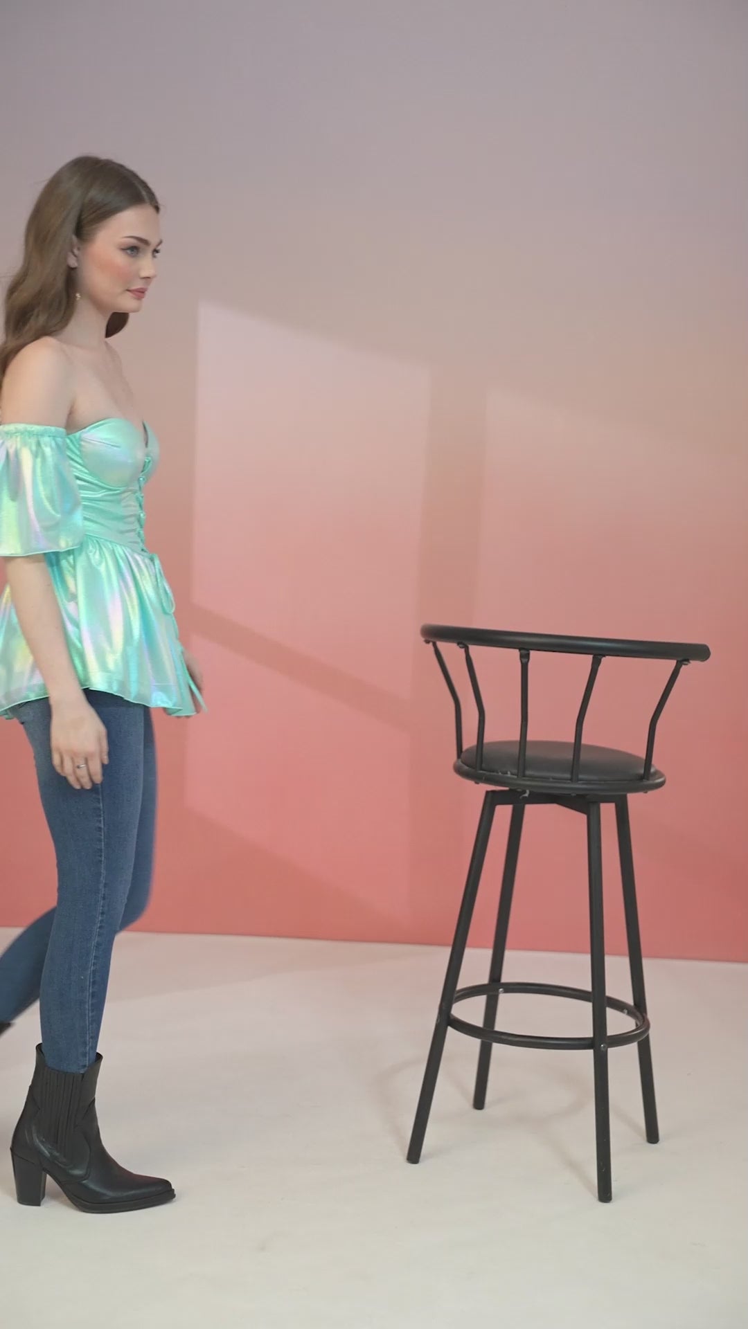 Bella Peplum Top