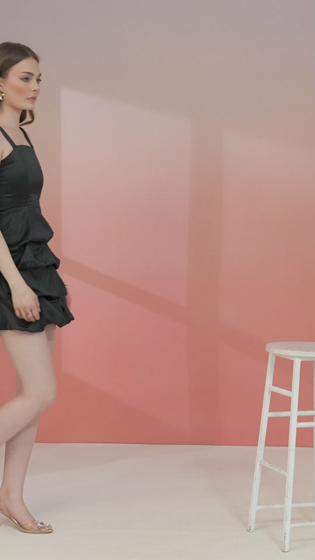 Vesper Bubble Hem Dress